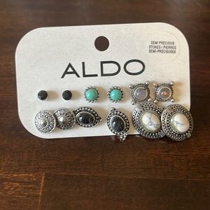 Aldo Earrings set of 6 silver